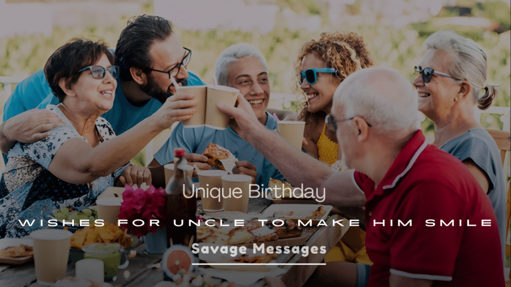Unique Birthday Wishes for Uncle to Make Him Smile