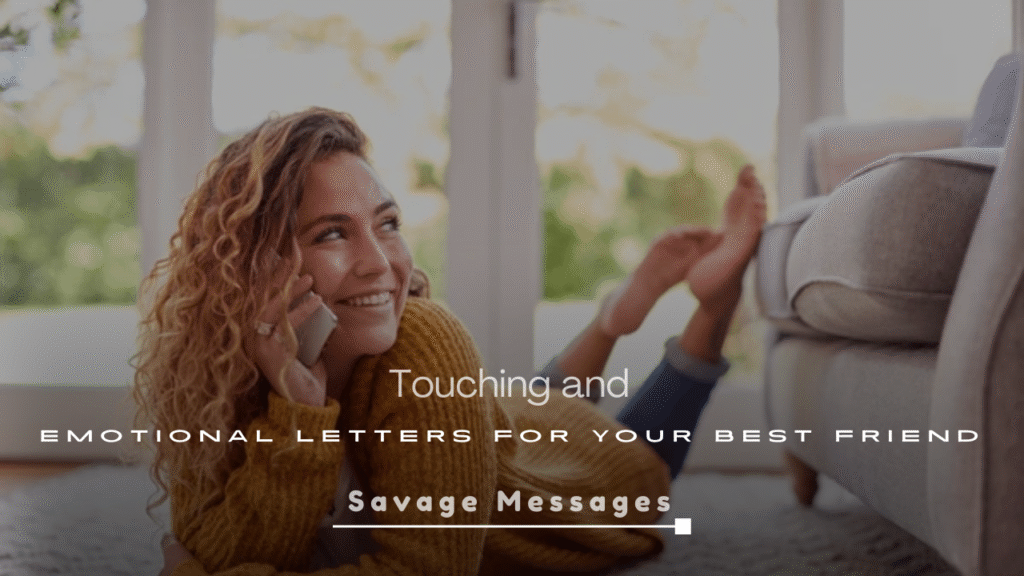 Touching and Emotional Letters