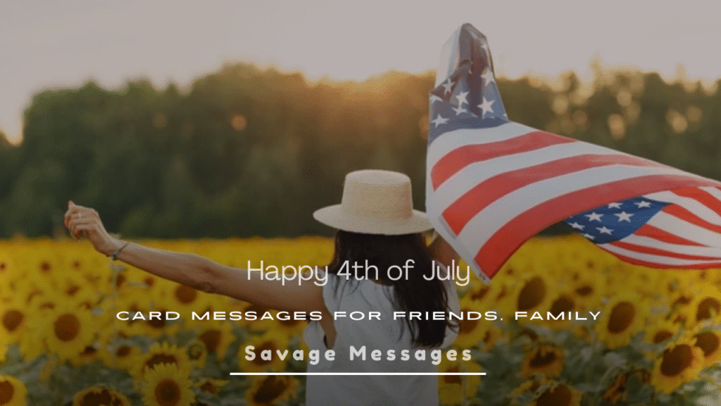 4th of July Card Messages