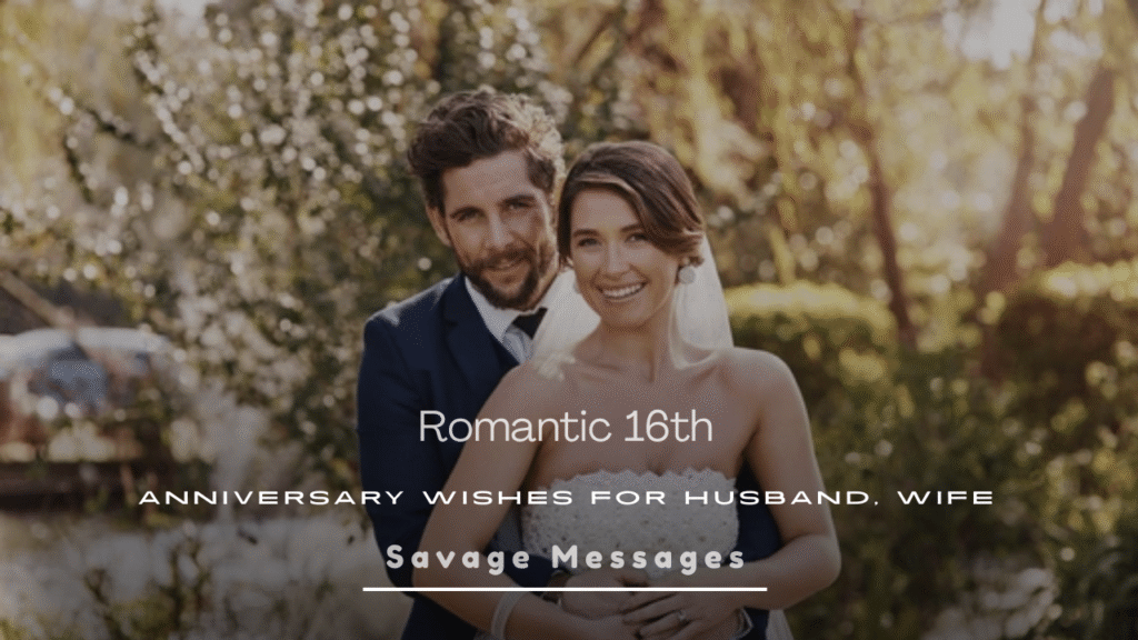 Romantic 16th Anniversary